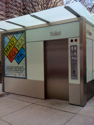 New York City Automatic Toilet