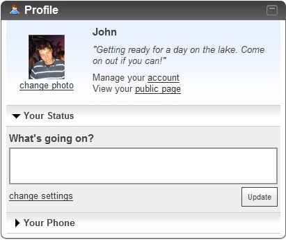 Status update