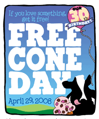 Ben & Jerrys Free Scoop Day