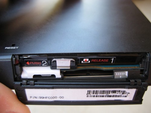 Advantage X7510 - Battery Door Open