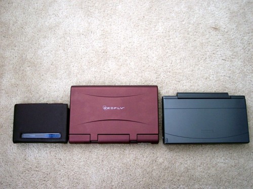 REDFLY Compared to a SmartBook G-138 and HTC Advantage X7510
