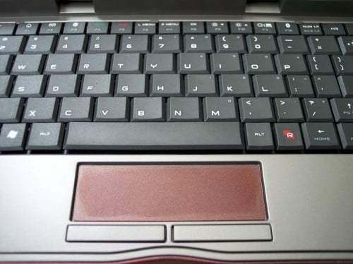 The REDFLY\'s Keyboard & Touchpad