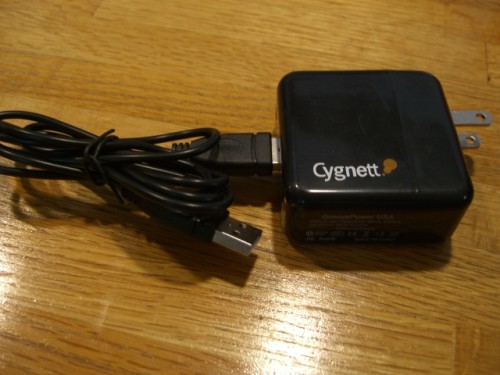 A Wall Charger and USB Cable