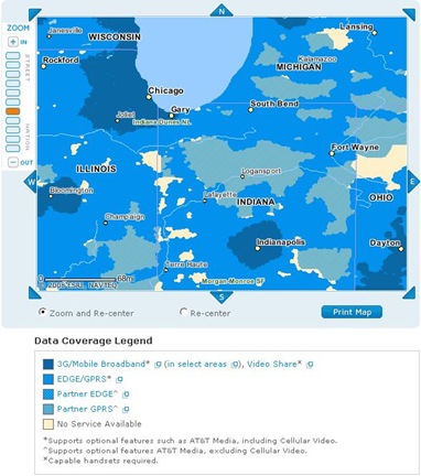 coverage map