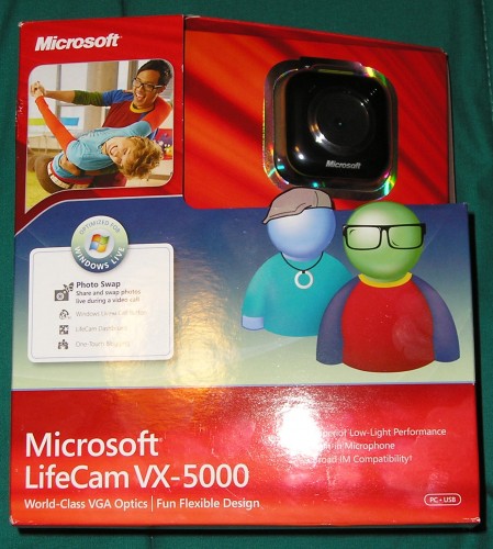 The Microsoft LifeCam VX-5000 Review