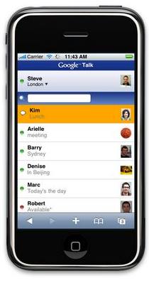 google talk for iphone.jpg