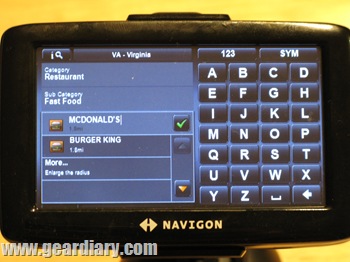 navigon GPS