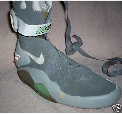 The REAL name of the shoes in Marty McFly's world of 2015 was the Nike Mag