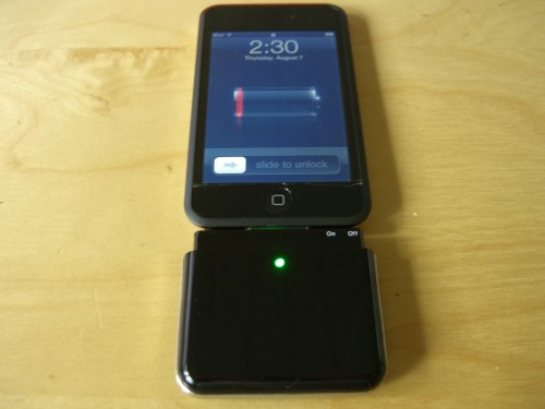 Attached To an iPod Touch