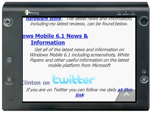 HTC Advantage X7510 Review Part 2