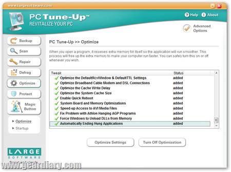 PC Tune Up Optimize