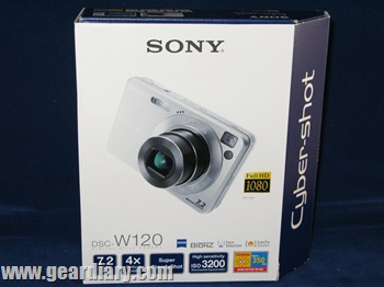 sony cybershot dsc=w120