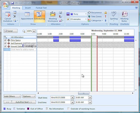 Outlook Calendar 1