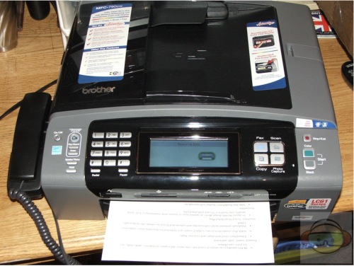Gear Diary Brother MFC 790CW Wi Fi enabled inkjet printer and fax gets the once over photo