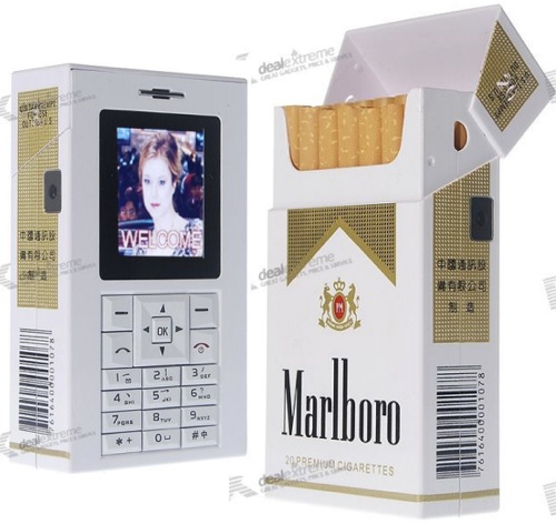 Gear Diary Dual band GSM cigarette pack cell phone   for the smoker who has everything photo