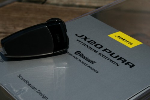 The Jabra JX20 PURA Titanium Edition Bluetooth Headset Review
