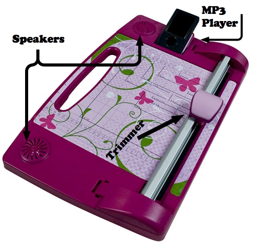 Gear Diary Rock Paper Trimmer: Is there anything they wont add an MP3 player to? photo Gear Diary Rock Paper Trimmer: Is there anything they wont add an MP3 player to? photo