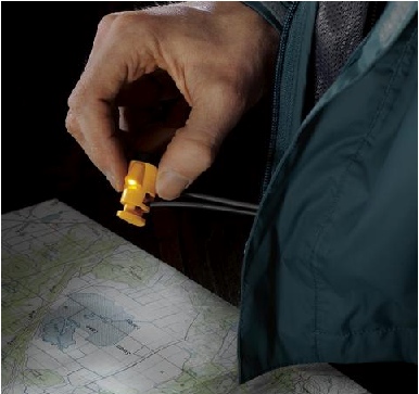 Gear Diary Cord Lock Light is handy for hikers or anyone needing an extra light photo Gear Diary Cord Lock Light is handy for hikers or anyone needing an extra light photo