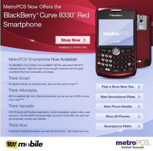 Metro Pcs Blackberry. metro pcs unlimited