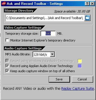 Ask and Record Toolbar by Applian Technologies Review 9 asktoolbarsettings1.jpg