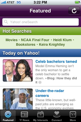 Featured stories on Yahoo!