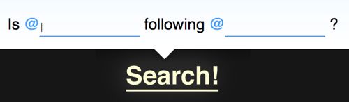 Gear Diary Is Following   Easily see whos following who on Twitter photo