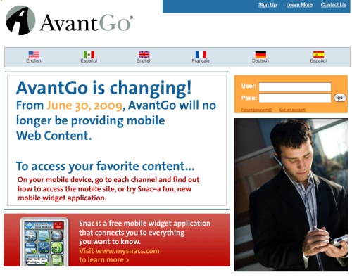 avantgo shutdown.jpg