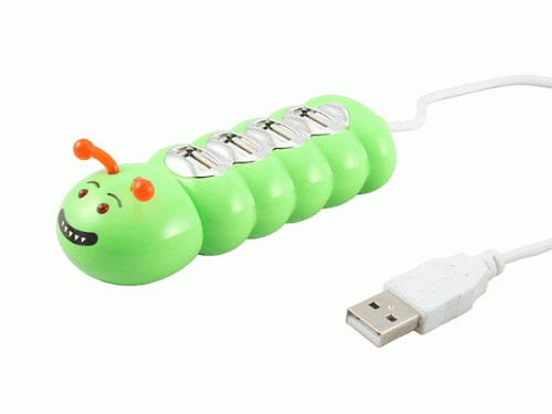Gear Diary USB Fevers Hungry Caterpillar Ate My USB Hub photo