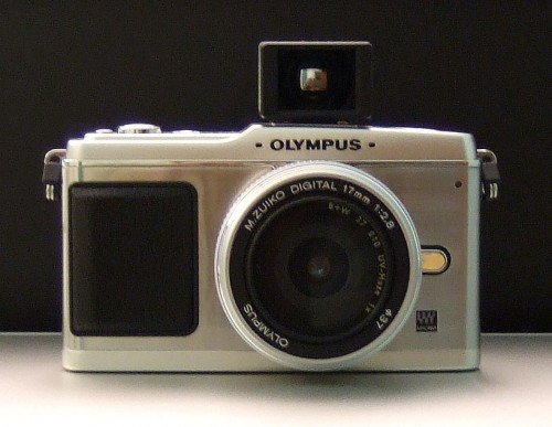 Olympus E-P1 Viewfinder Front
