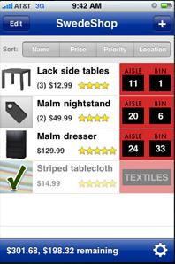 SwedeShop for iPhone