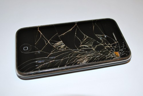 GearDiary_cracked iPhone Case