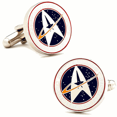 Star Trek Starfleet Command Cufflinks