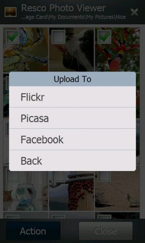 Resco Photo Viewer Upload