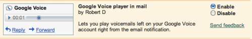 Gear Diary Gmail now able to play Google Voice voicemails directly photo