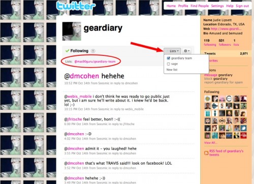 Twitter rolls out lists - once again you can view your contacts through the noise