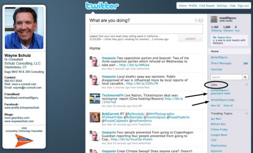 Twitter rolls out lists - once again you can view your contacts through the noise