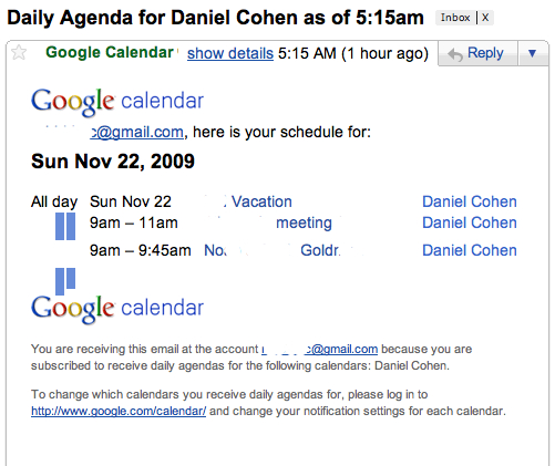 Sure opening the calendar and schedule agenda. Sure opening the calendar and