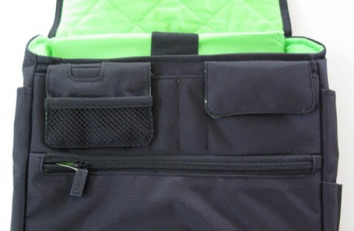 Speck PortPack Shoulder Bag inside closeup