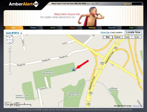 Amber Alert GPS Keeps an Eye on Your Child's Location