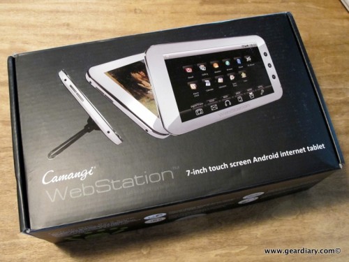First Full Day with the Camangi WebStation