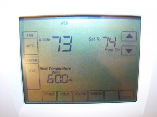 Review: Trane XL800 Programmable Thermostat & a Giveaway