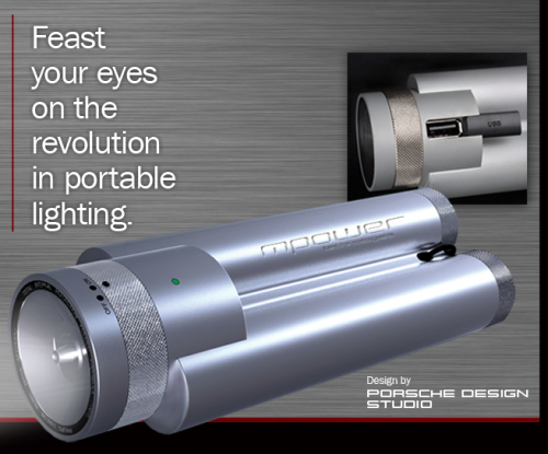 The Porsche Design mPower Illuminator will shine a light on your financial situation