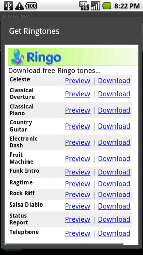 Ringo Pro for Android Review