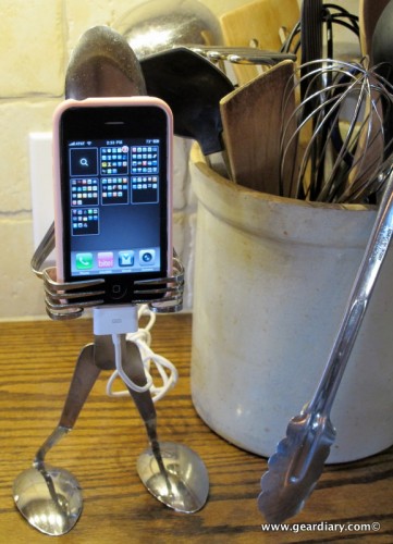 Forked Up Art Serves Up the Coolest iPhone and iPod Touch Holder Ever!