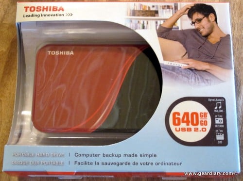Toshiba 640GB Portable Hard Drive Review