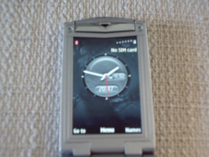 Vertu Ayxta Opening Menu