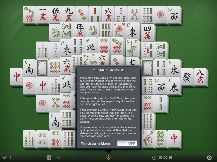 Shanghai Mahjong for iPad