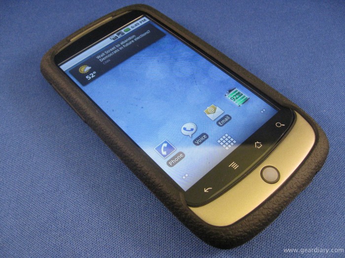 PDAir Luxury Silicone Case for Nexus One Review