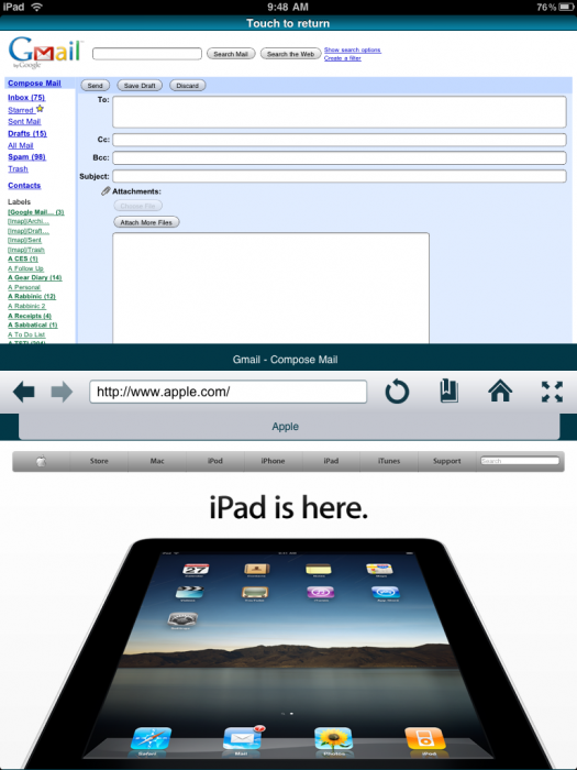 Browser Duo- iPad App Review