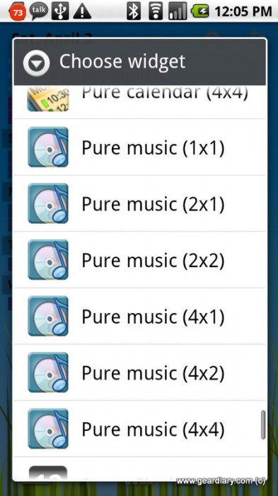 Pure Music Widget Review